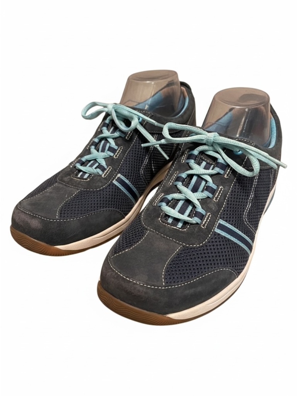Dansko Helen Sporty Casual
Sneaker Lace Up Shoes Blue suede